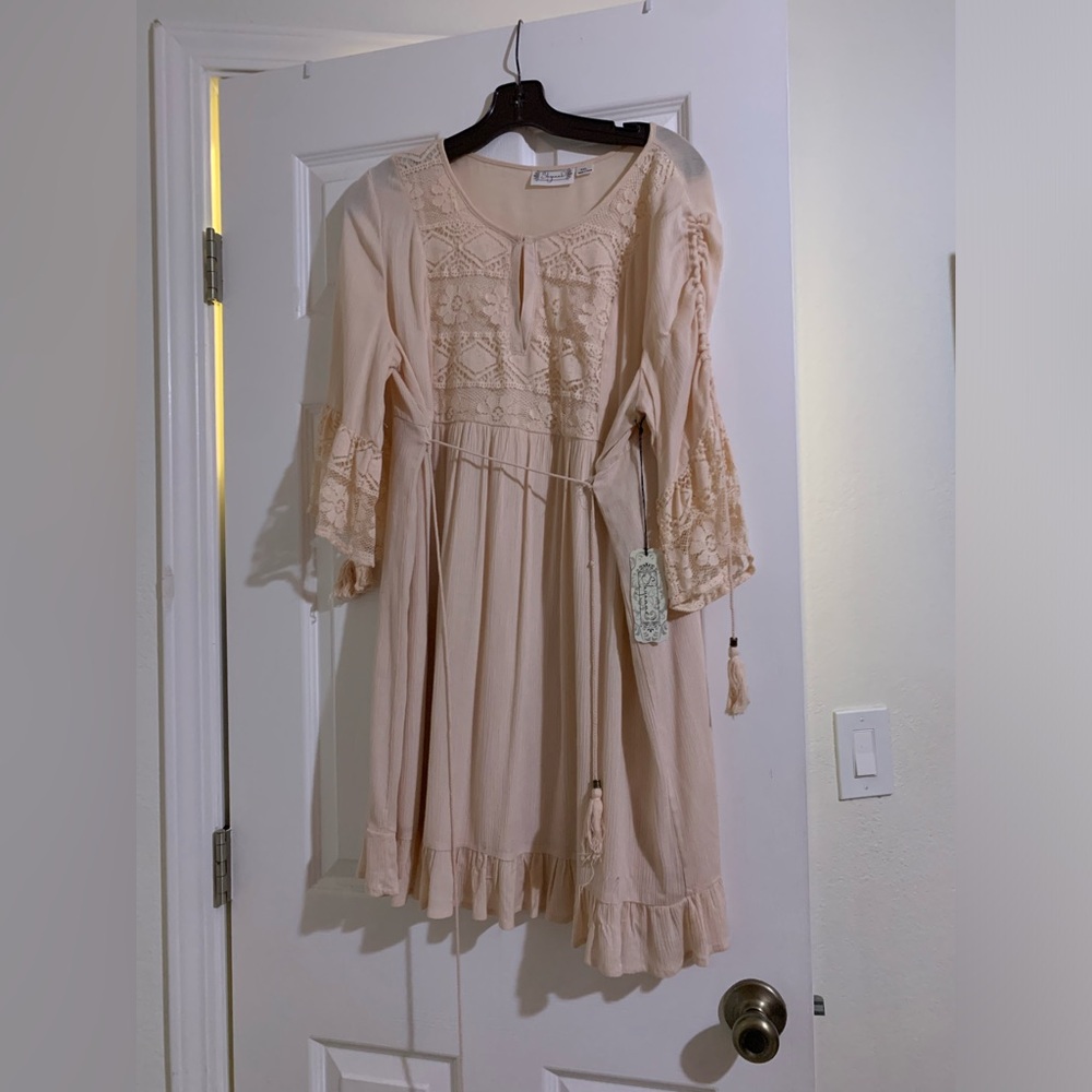 Rustic western style flowy dress